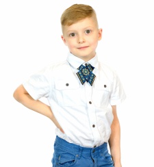 Дитяча крос-краватка з вишивкою Милан