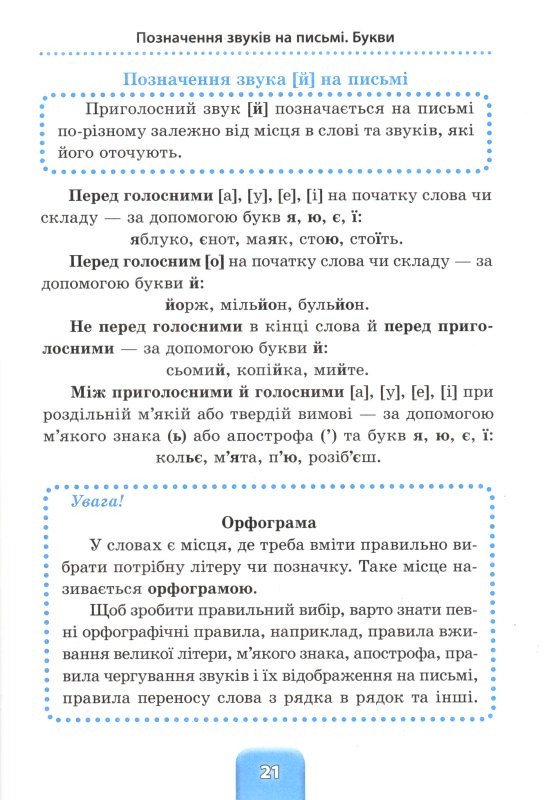 Українська мова. 1-4 класи