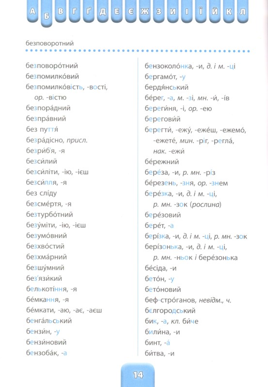 Орфографічний словник